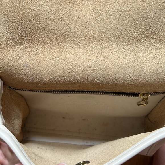 Coach white leather bag 7 x7 - Picture 2 of 5